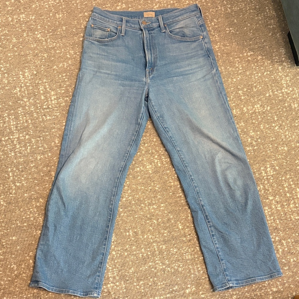MOTHER Light Blue Denim Jeans